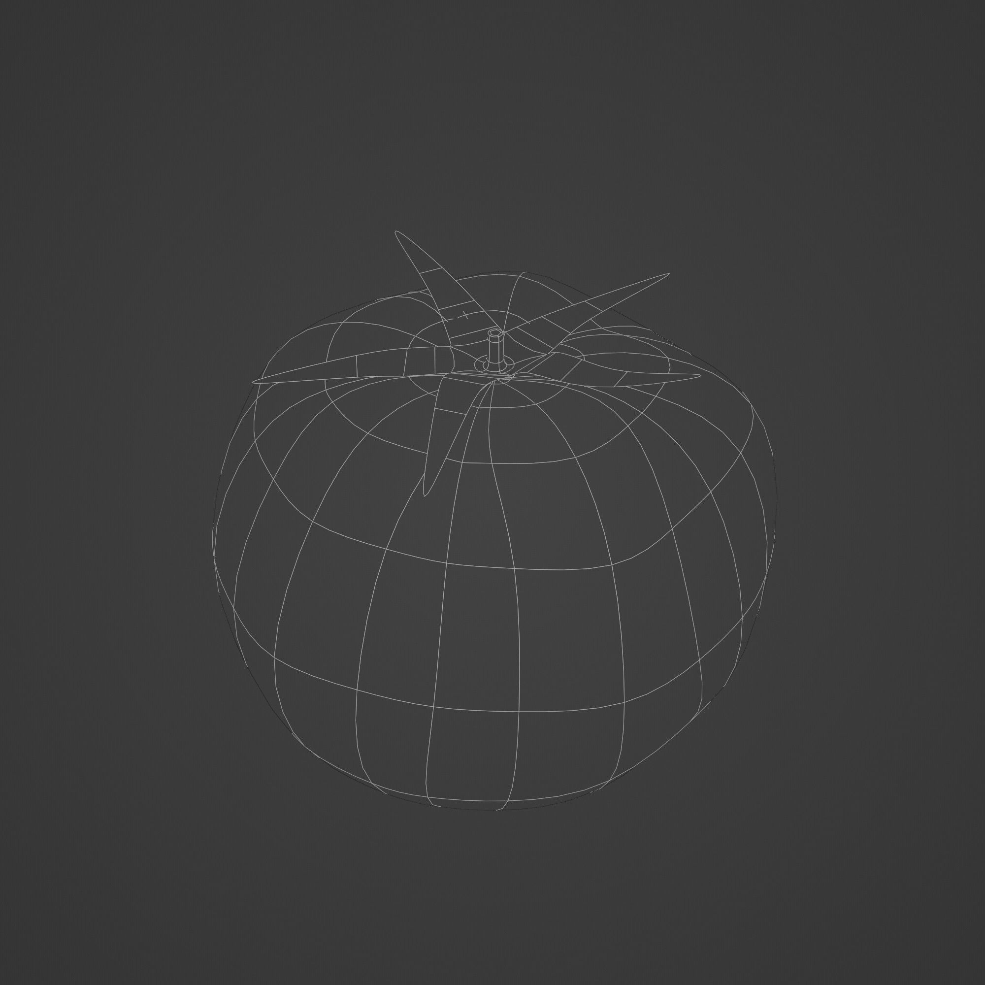 A Tomato Free low-poly 3D model_3