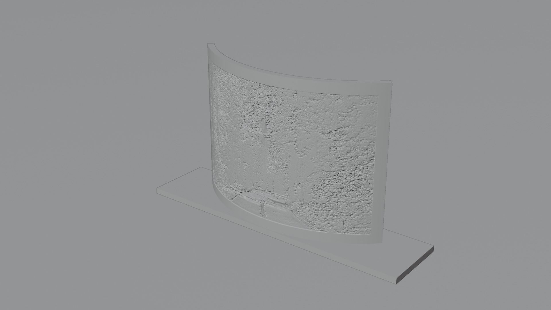 Nature Lithophane 3d print 3D print model_3