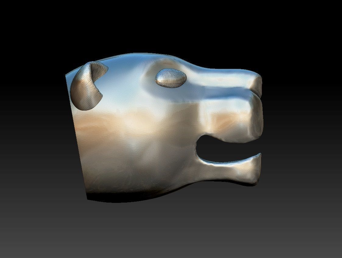 JAGUAR BANGLE 3D print model_8