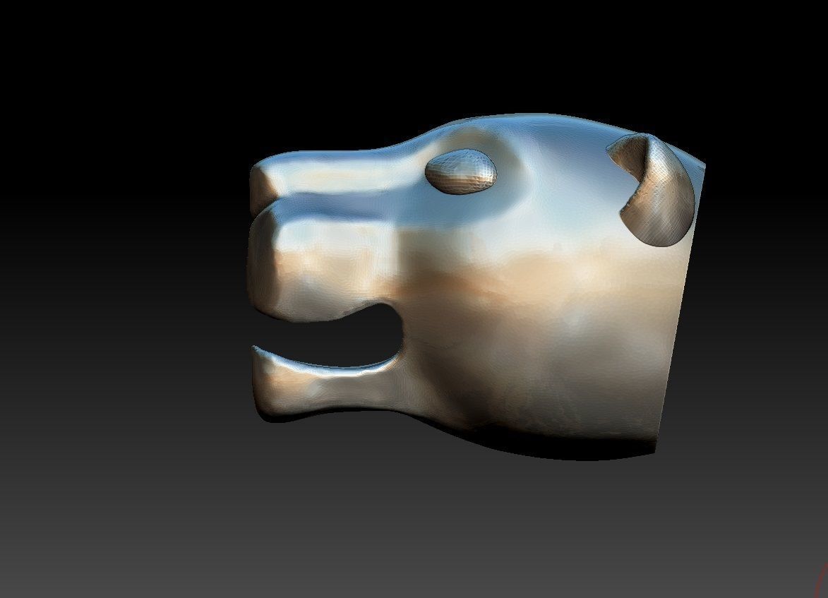 JAGUAR BANGLE 3D print model_6