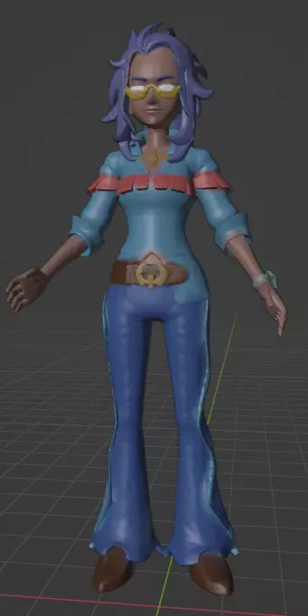 Raifort professor pokemon  3D print model_0