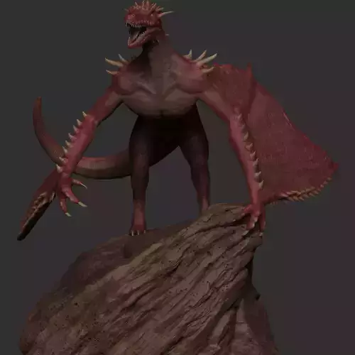 Wervyn Dragon 3D Print Model