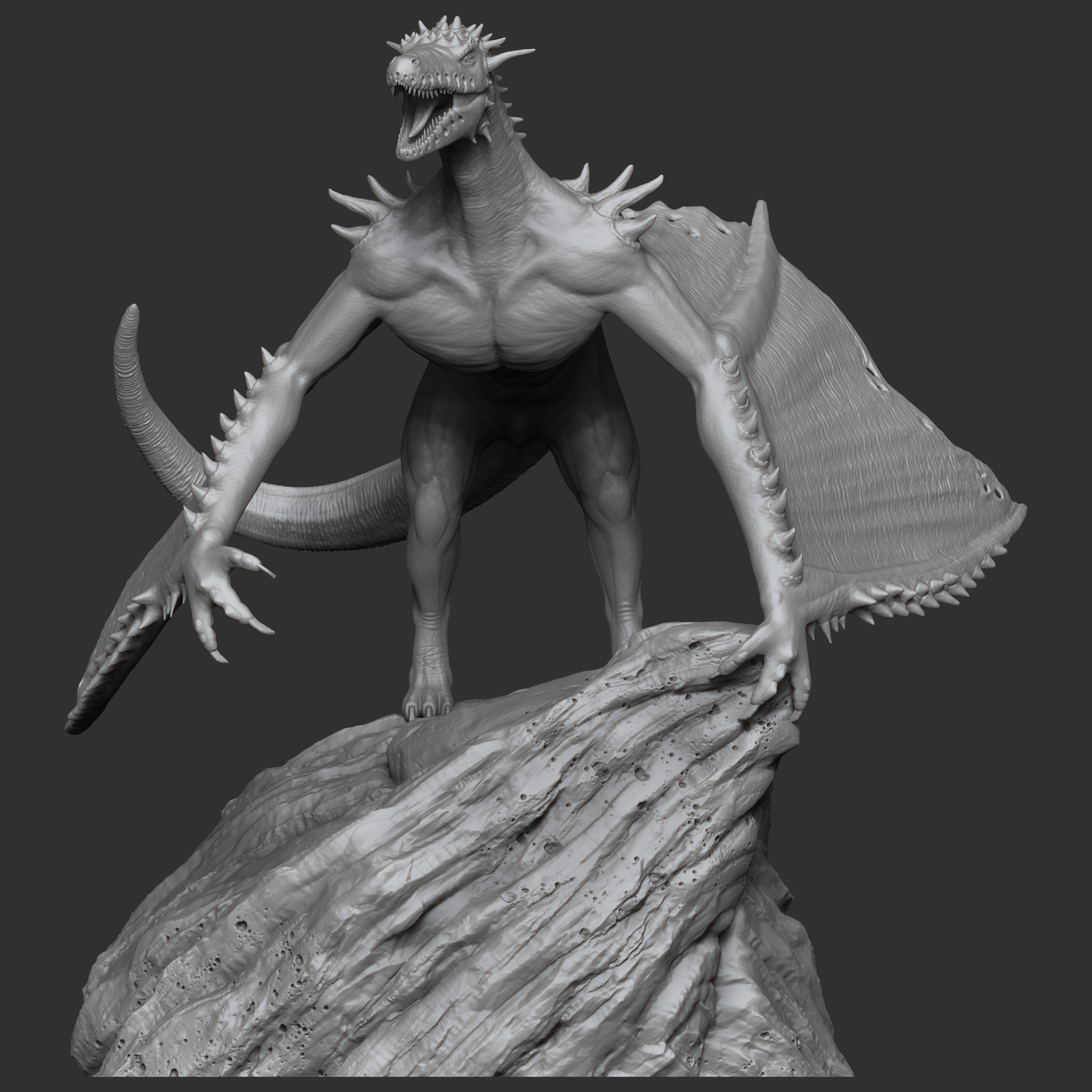 Wervyn Dragon 3D Print Model 3D print model_3