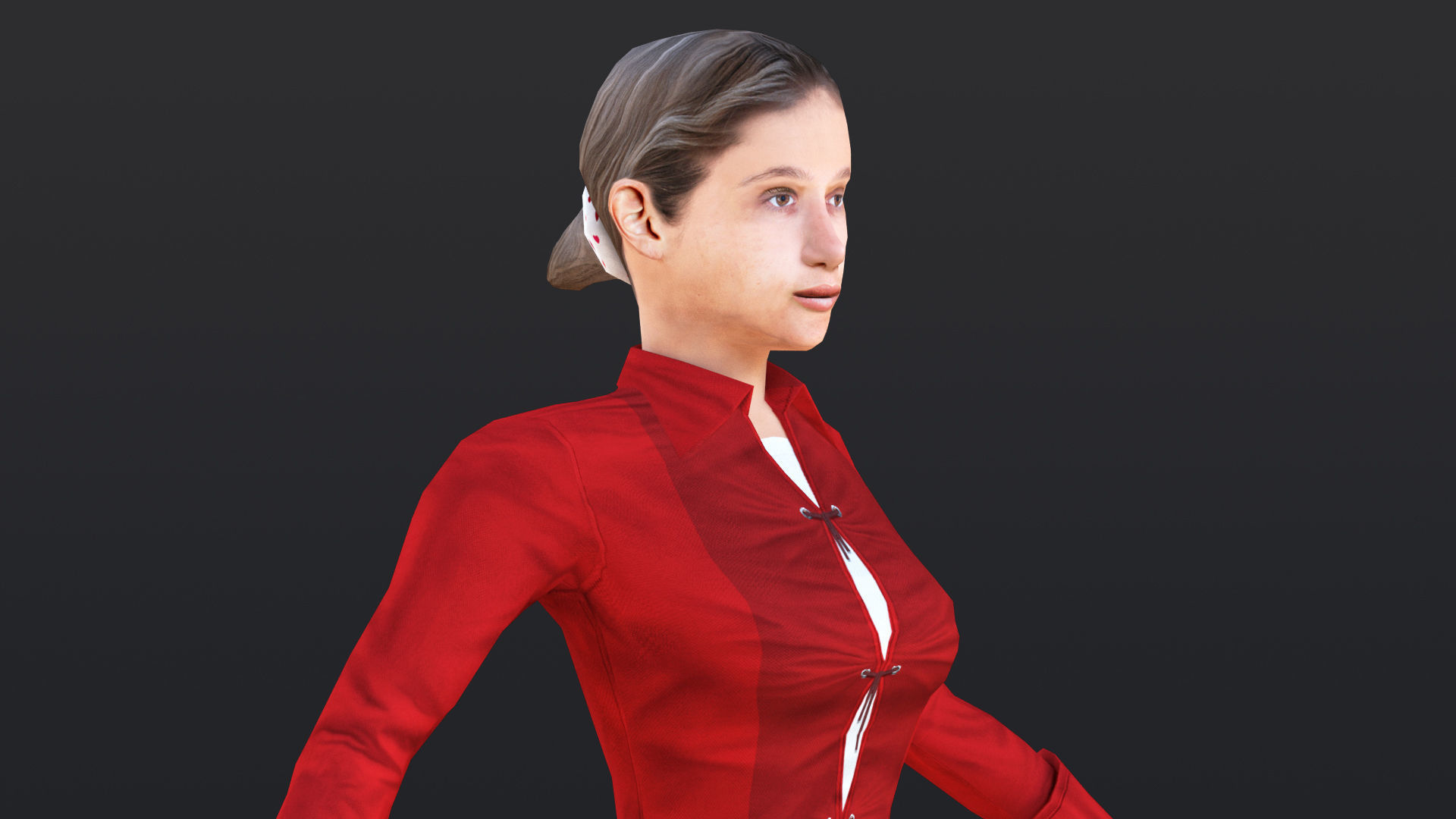Woman 11 To 15 With 52 Animations 32 morphs 3D Model Collection_11