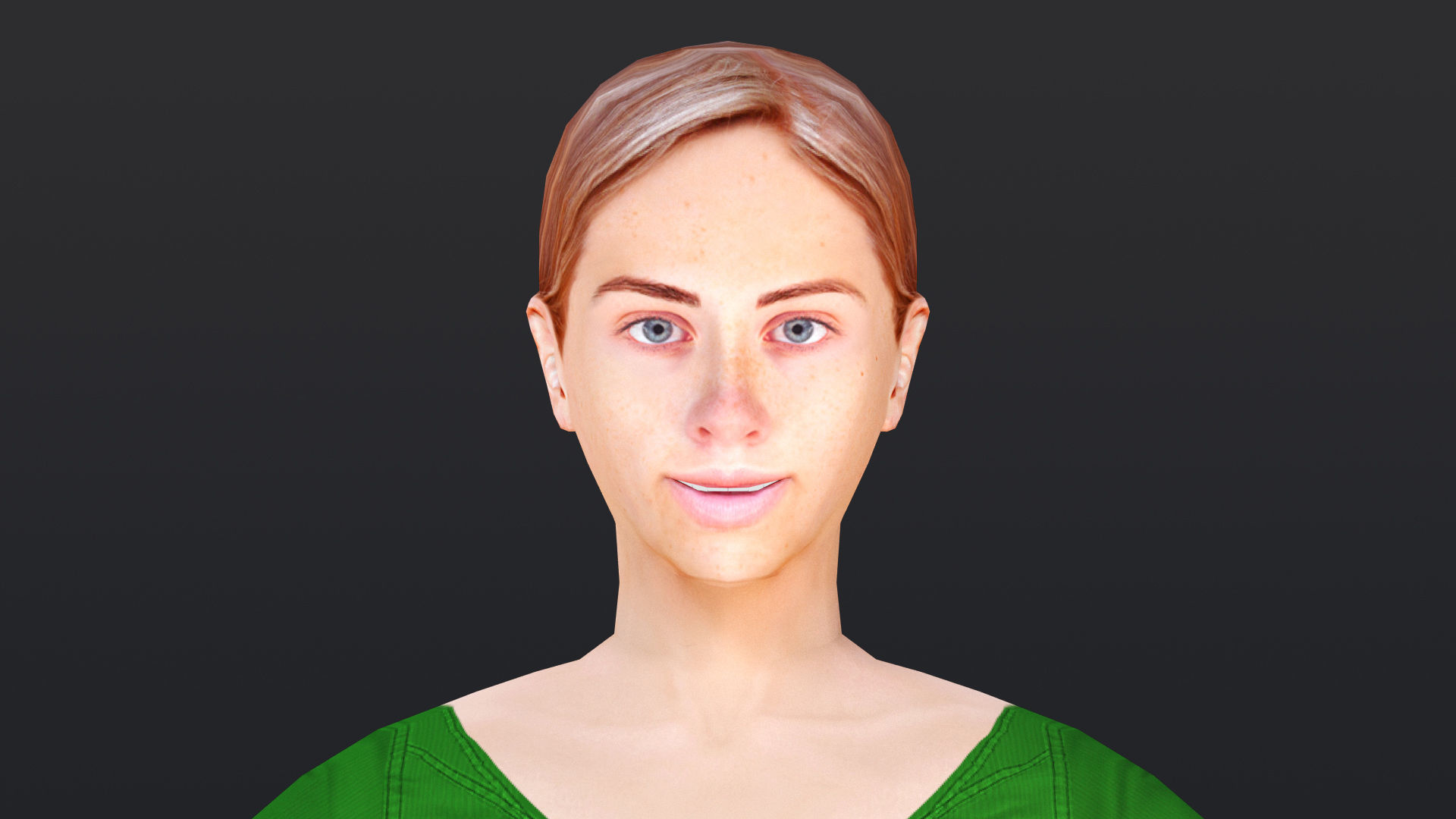Woman 11 To 15 With 52 Animations 32 morphs 3D Model Collection_19