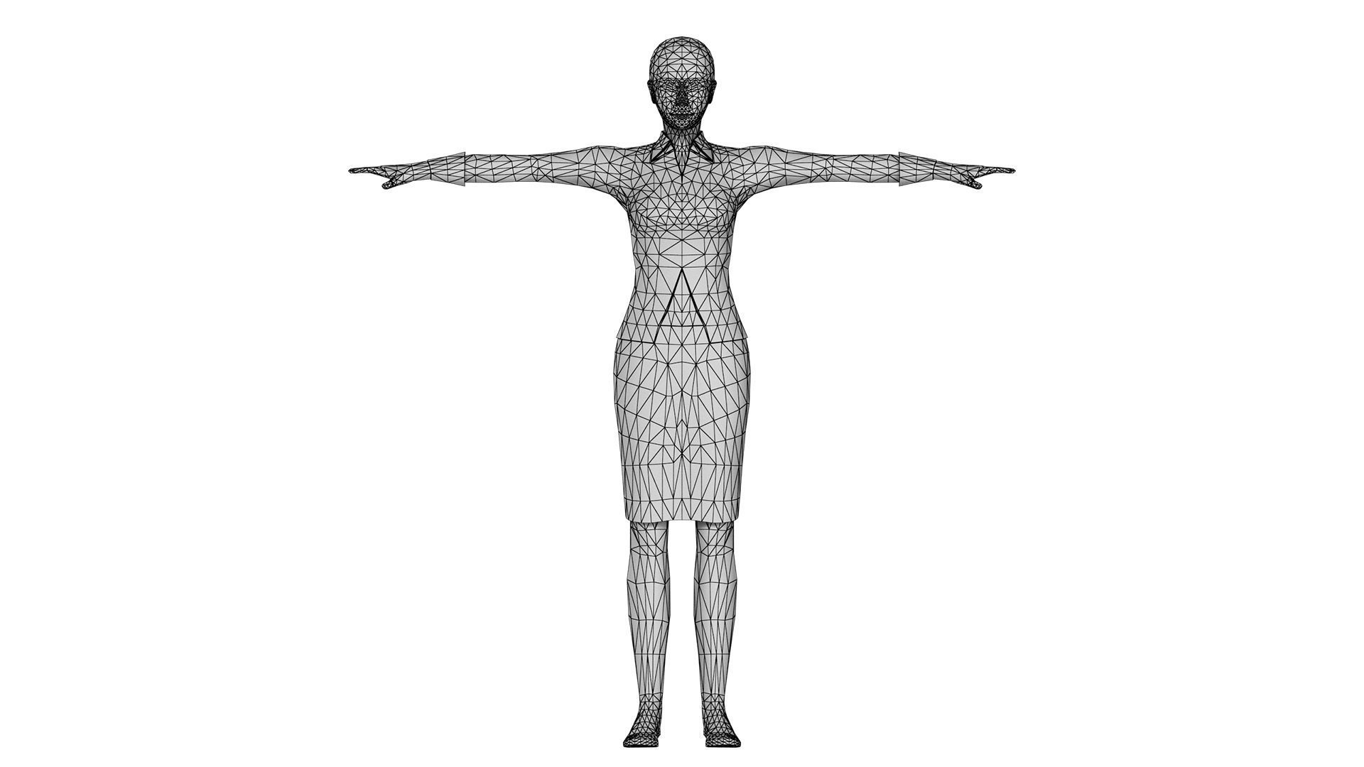 Woman 11 To 15 With 52 Animations 32 morphs 3D Model Collection_26