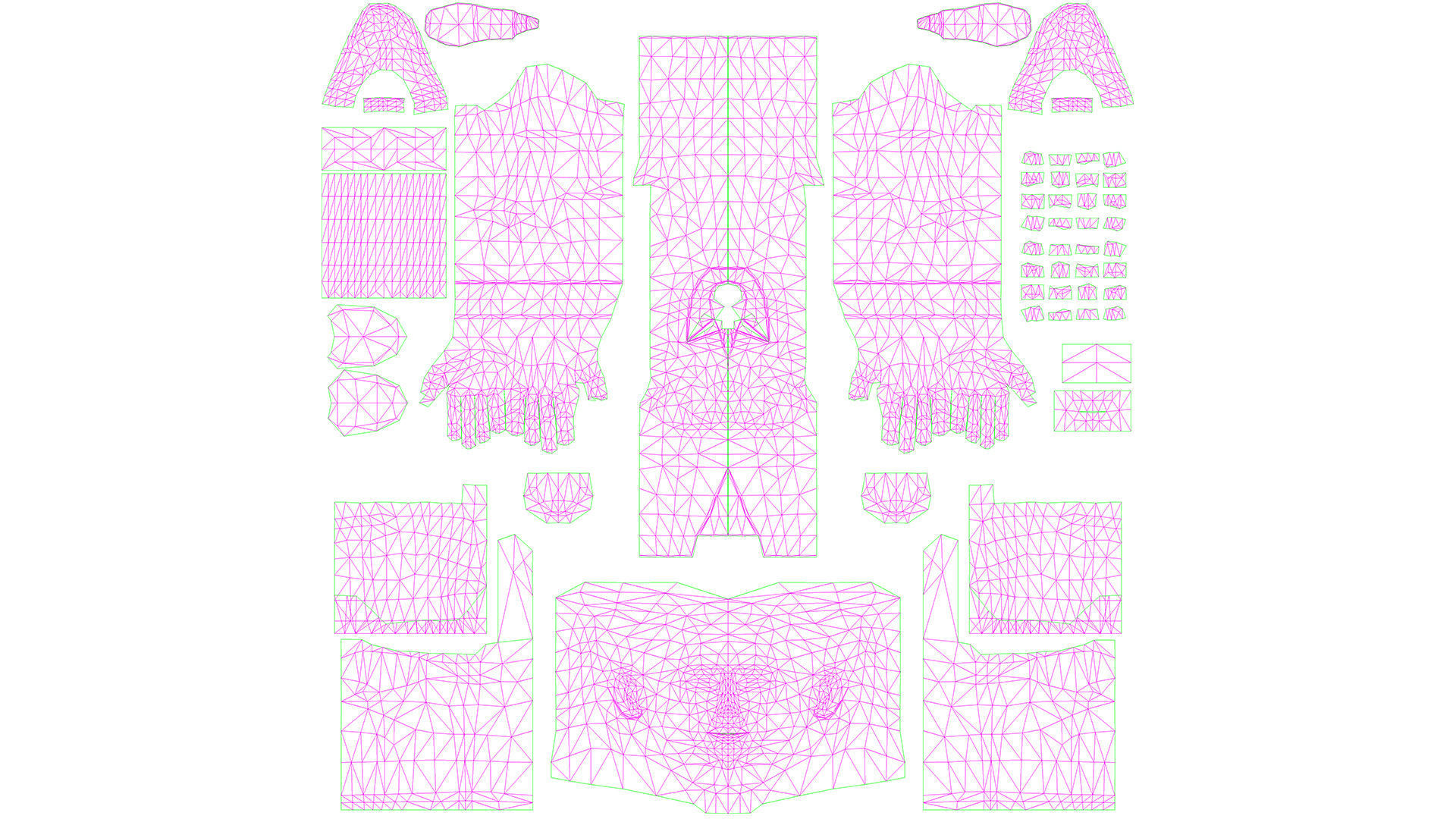 Woman 11 To 15 With 52 Animations 32 morphs 3D Model Collection_25