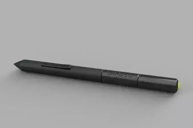 WACOM BAMBOO PEN CTL-670 Free 3D model