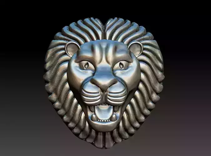 LION FACE PENDENT