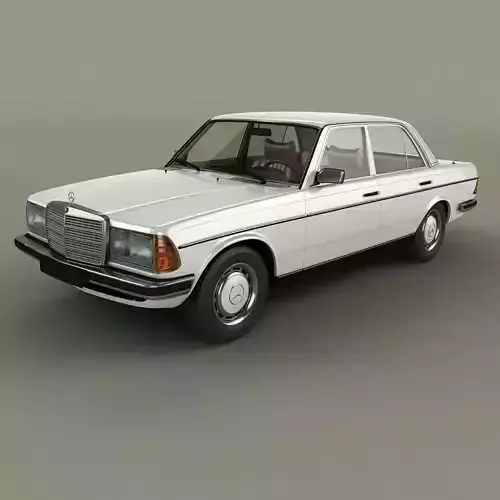 Mercedes-Benz W123 Sedan 3D model