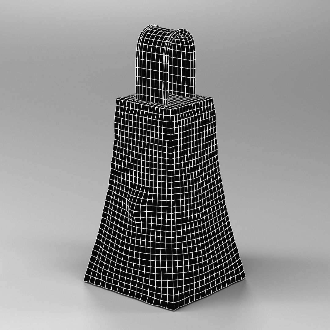 Benin bronze bell Low-poly 3D model_10