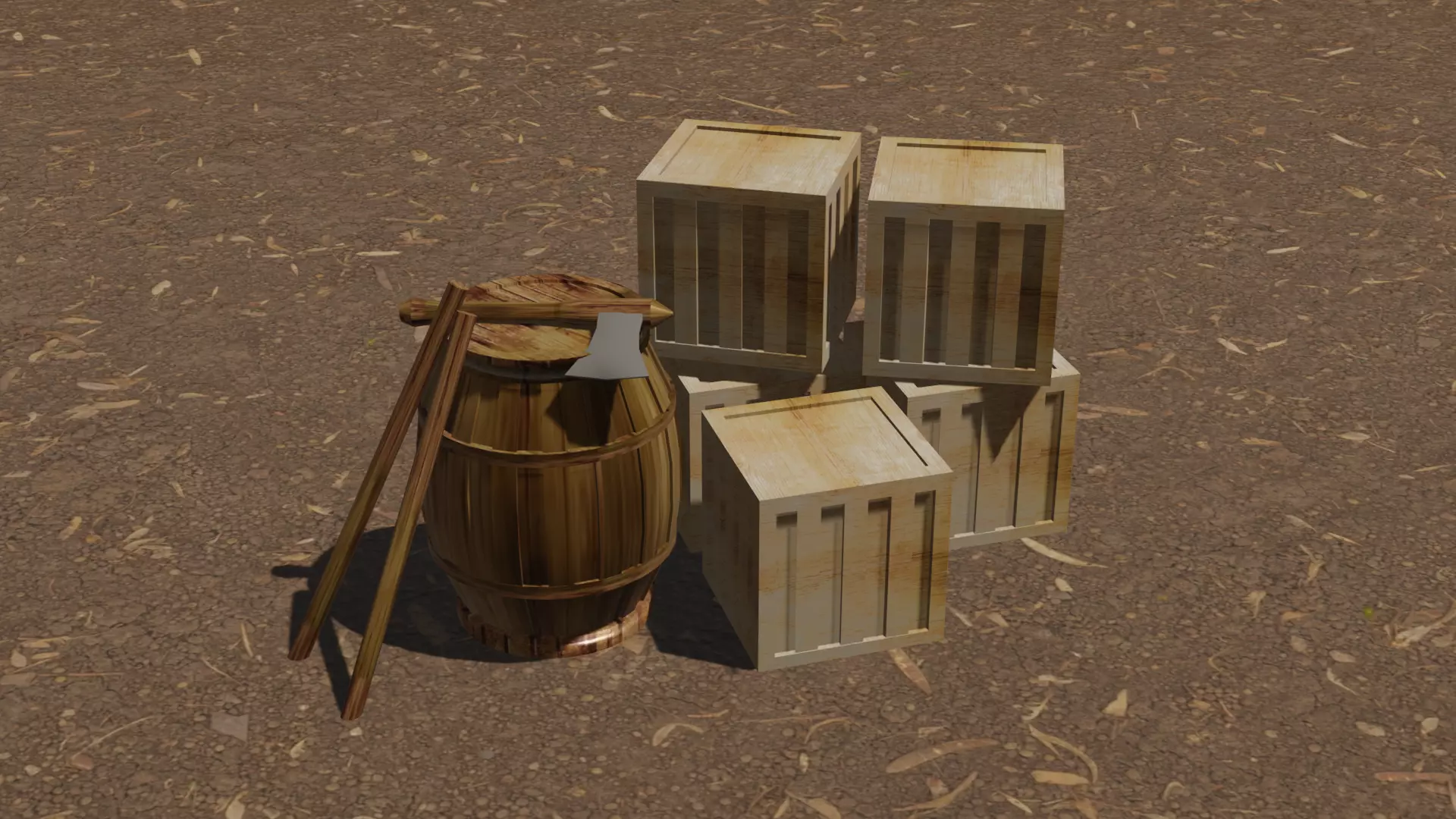 3D Object Environment 3D model_0