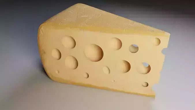 Piece of Cheese 3D model