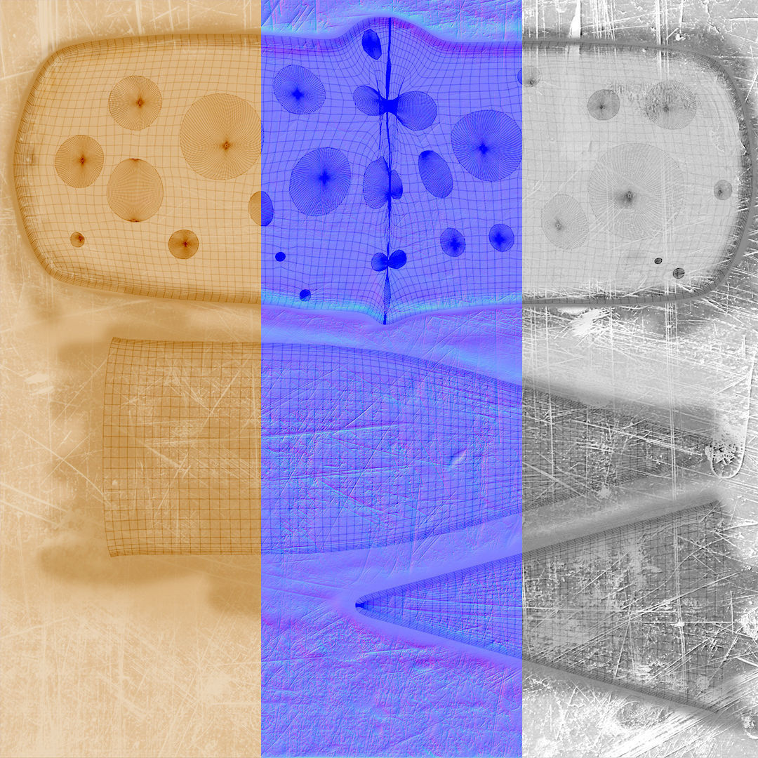 Piece of Cheese 3D model_5