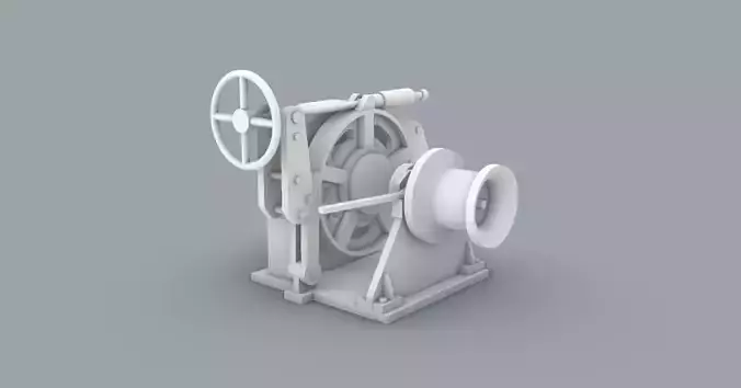 PM Anchor Winch 3D print model