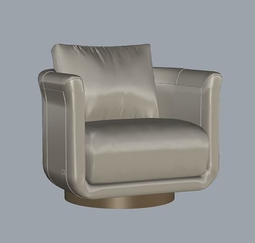 Fendi Casa Artu Armchair 3D model