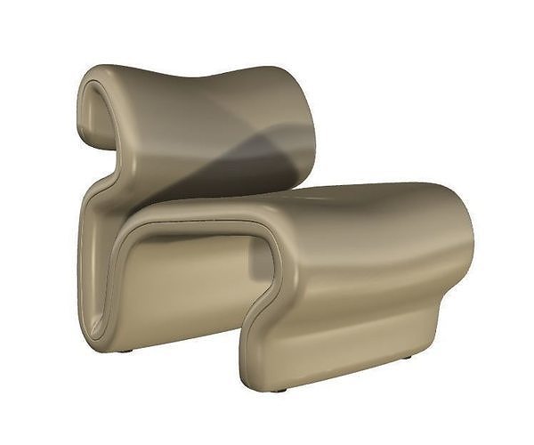 Etcetera Easy Chair 3D model