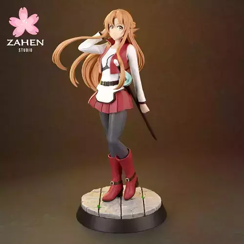 Yuuki Asuna - Sword Art Online 3D print model 3D print model