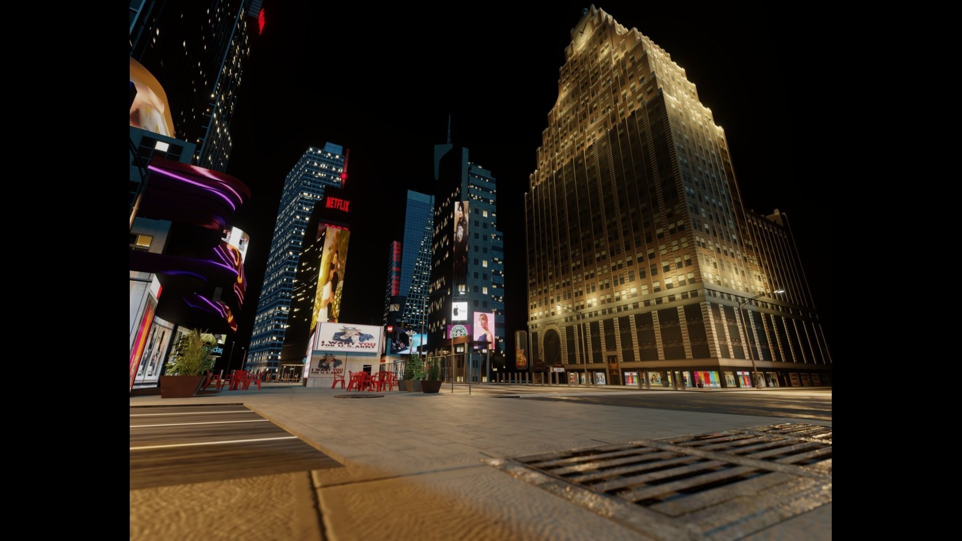 Times Square NYC Broadway New York City America 3D model_21