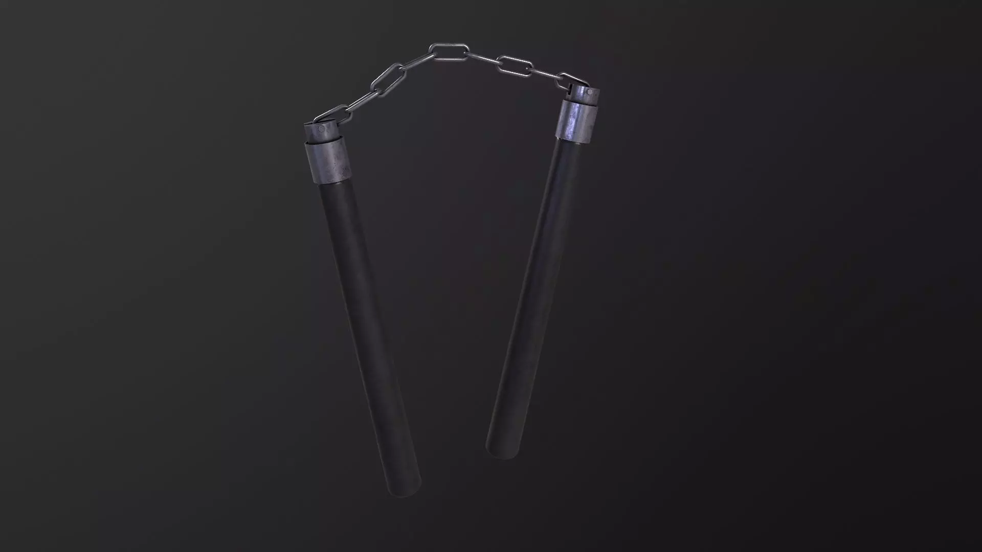 Nunchaku 3D Model Low-poly 3D model_0