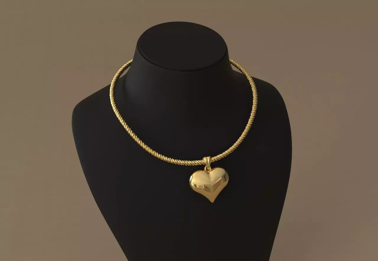 Heart LOVE Pendant Collection 3D print model