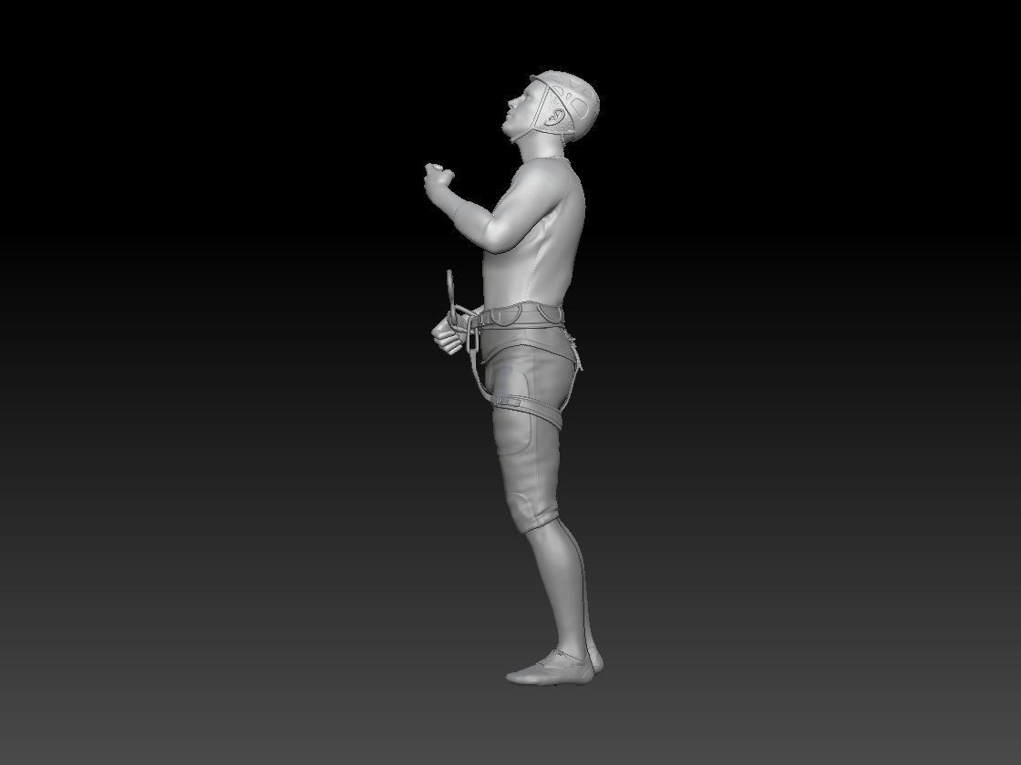 CLIMBING BOY 1 3D print model_2