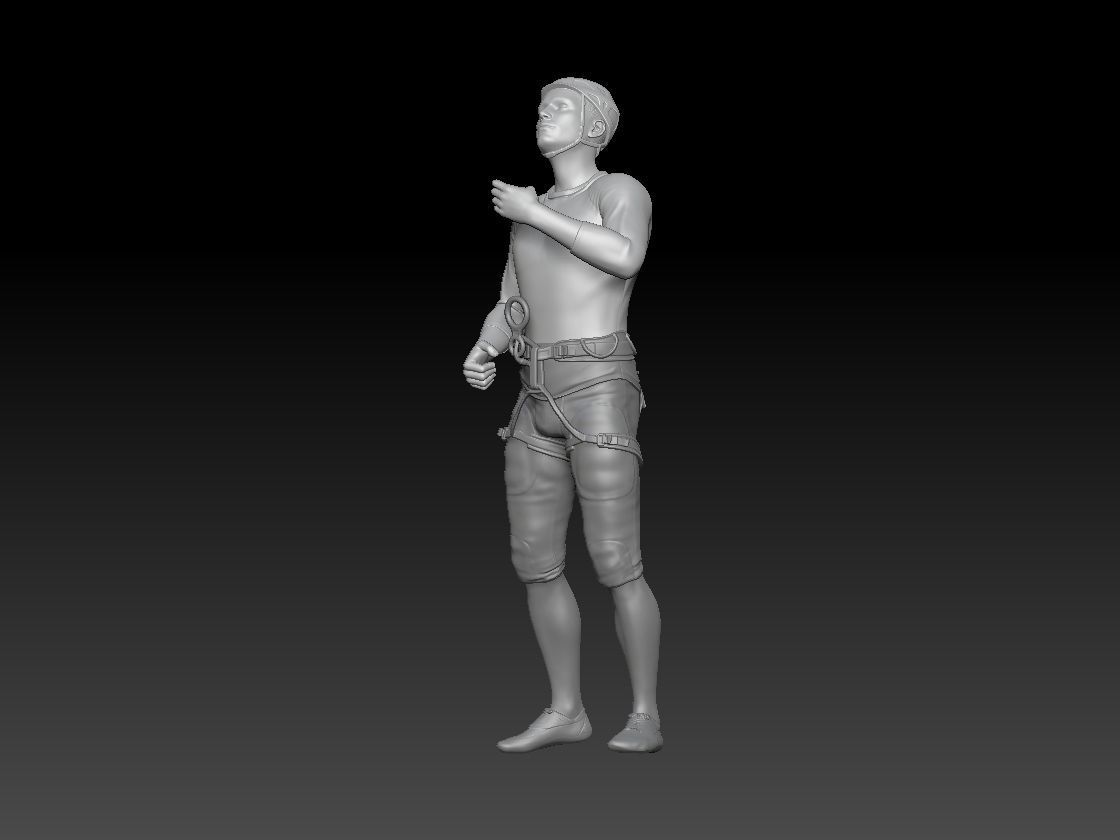CLIMBING BOY 1 3D print model_1