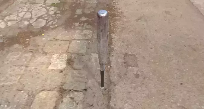 Aluminium Bat -- PBR -- Game Ready Asset