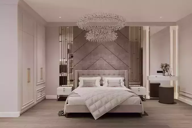 Bedroom design Interior style Neoclassical
