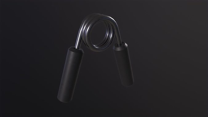 Hand Gripper 3D Model Low-poly 3D model