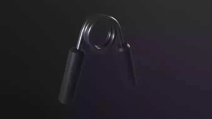 Hand Gripper 3D Model Low-poly 3D model
