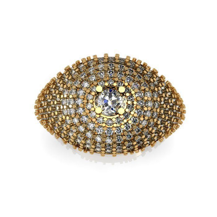 baby ring 3D print model_4