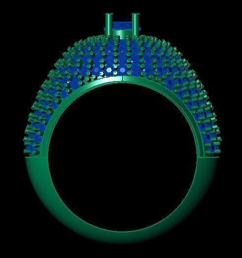 baby ring 3D print model_11