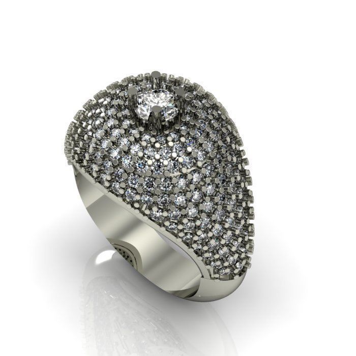 baby ring 3D print model_1