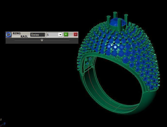 baby ring 3D print model_13