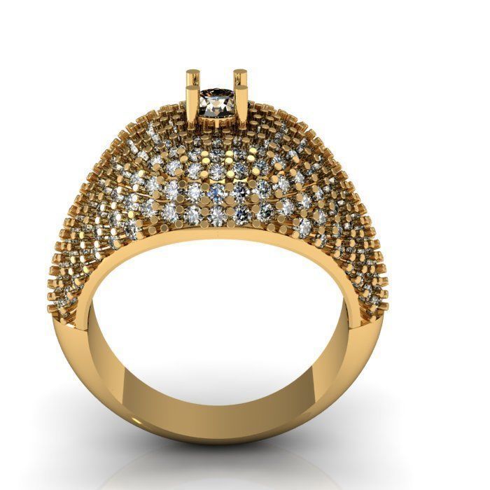 baby ring 3D print model_2