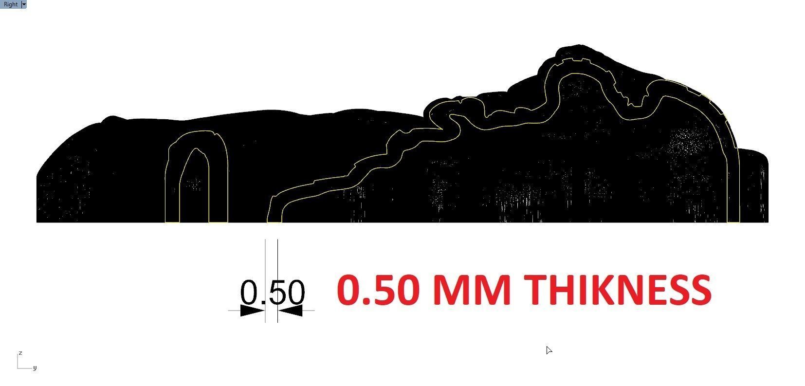 TIGER PENDENT 3D print model_1