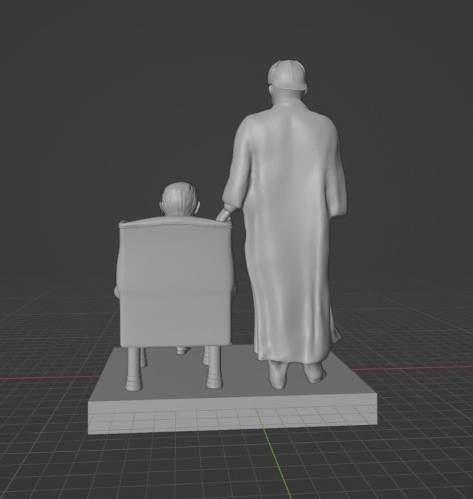  Arthur Conan Doyle 3D print model_23