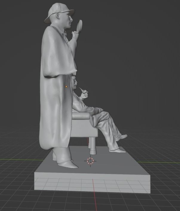  Arthur Conan Doyle 3D print model_18