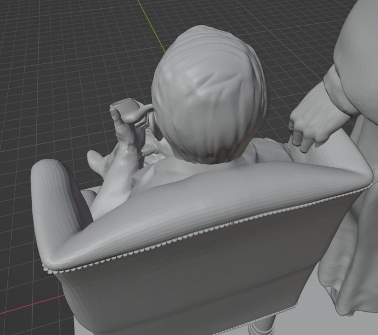  Arthur Conan Doyle 3D print model_5