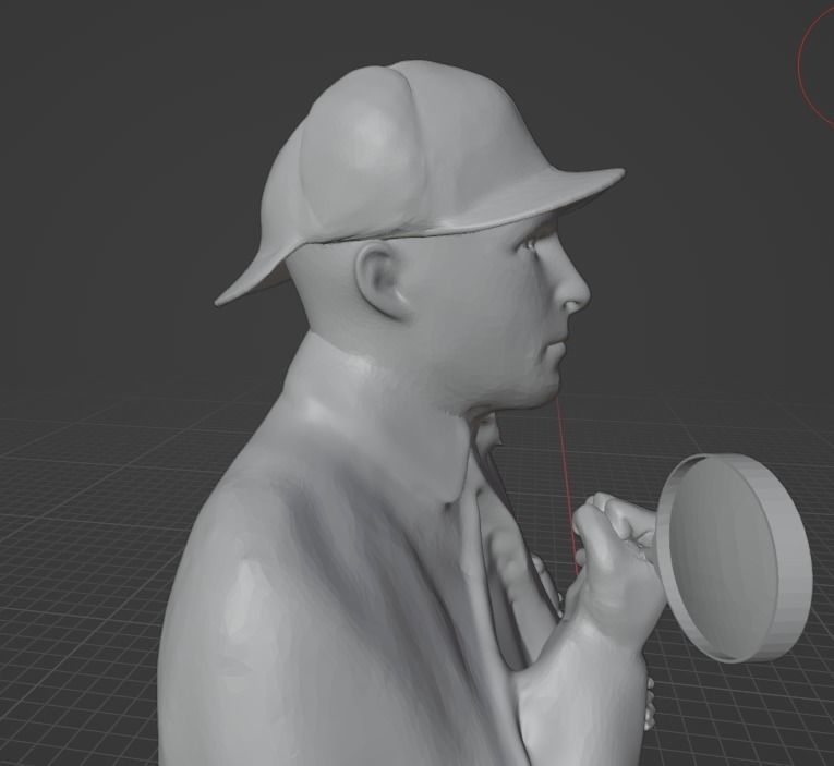  Arthur Conan Doyle 3D print model_8