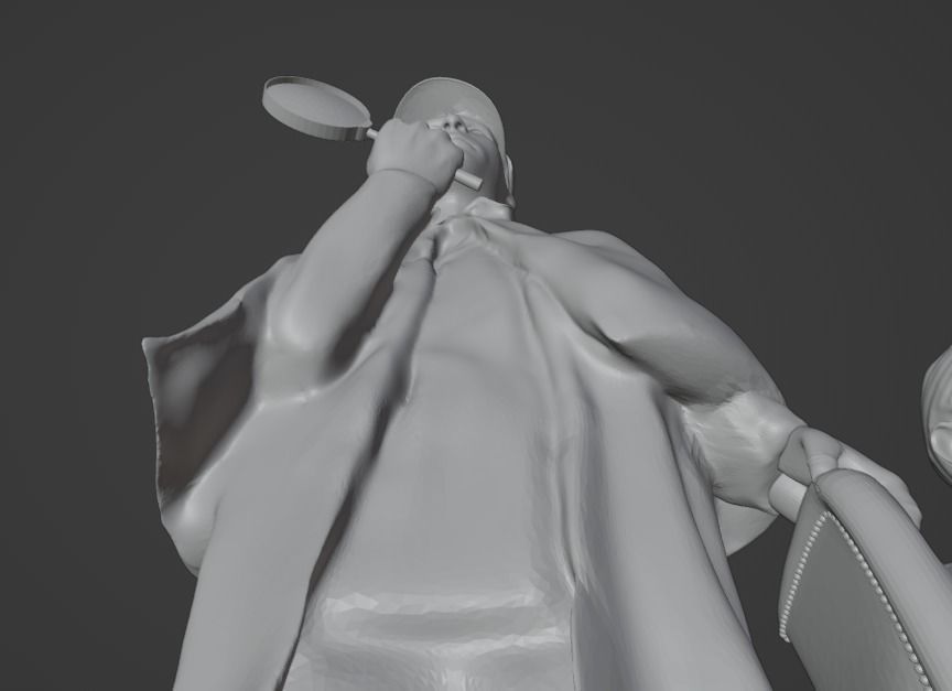  Arthur Conan Doyle 3D print model_10