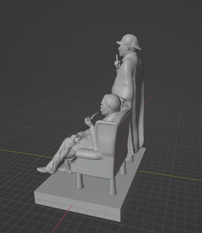  Arthur Conan Doyle 3D print model_20