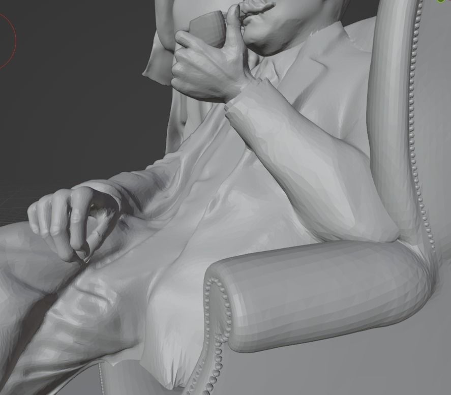  Arthur Conan Doyle 3D print model_6