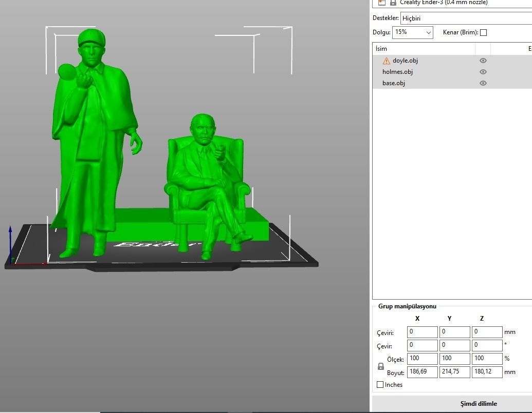  Arthur Conan Doyle 3D print model_15