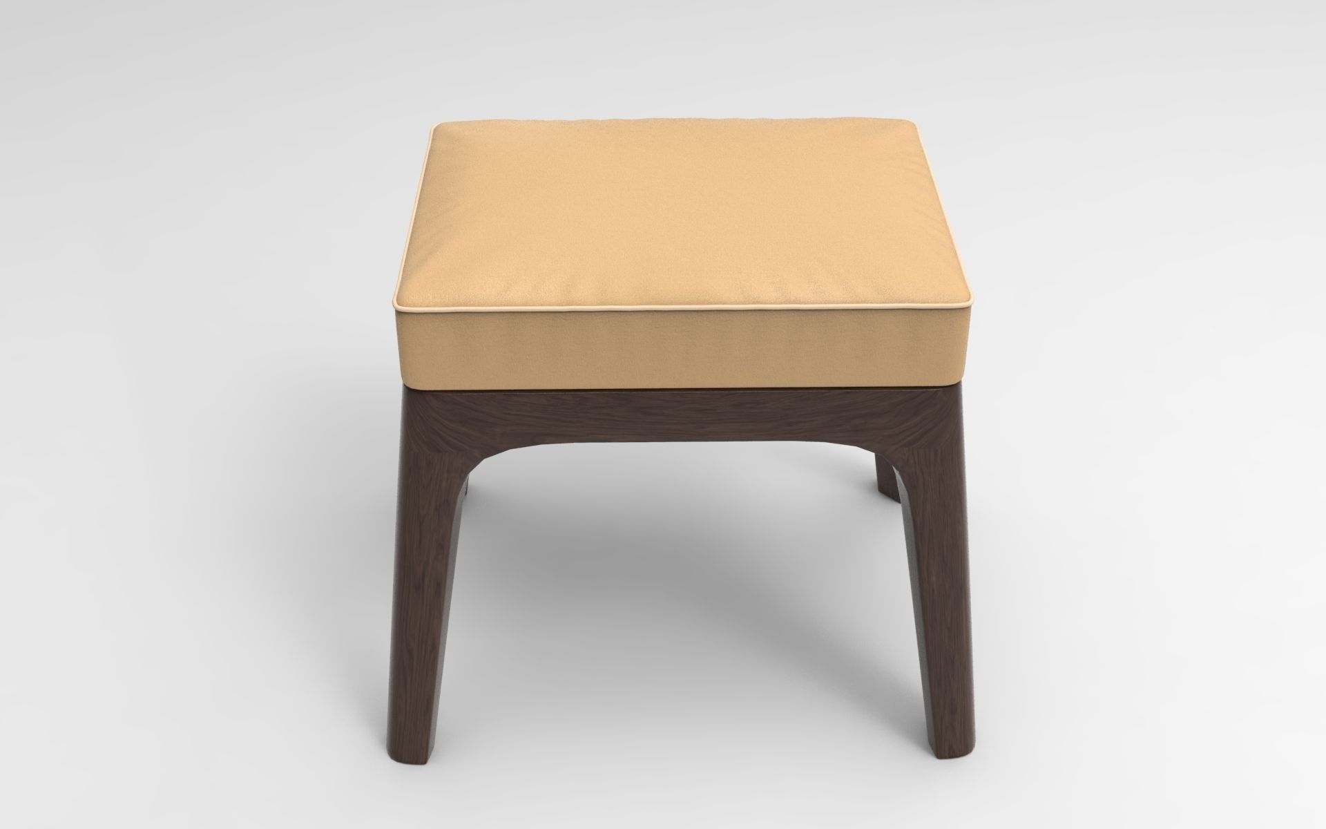 Kapi Stool Low-poly 3D model_3