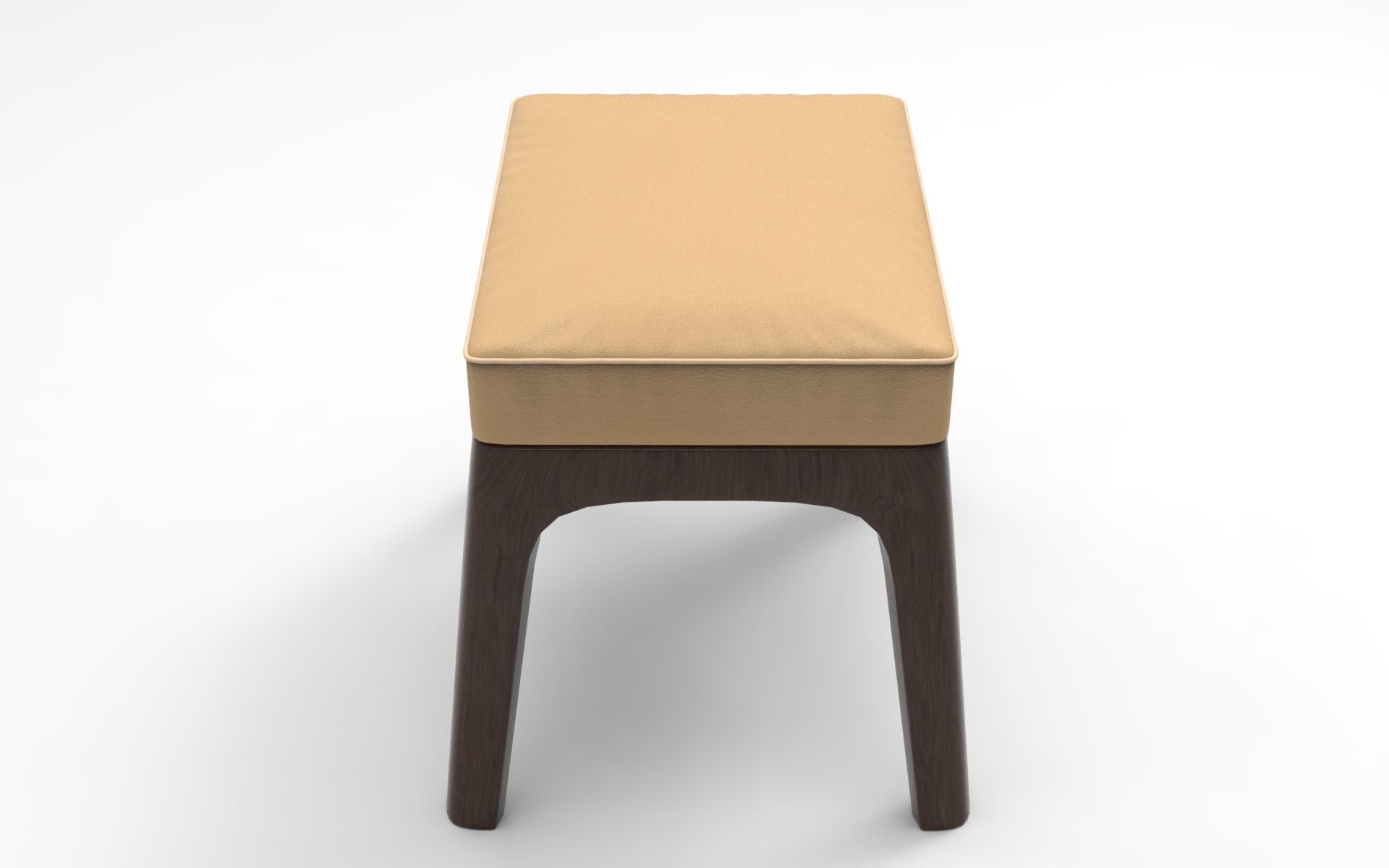 Kapi Stool Low-poly 3D model_4