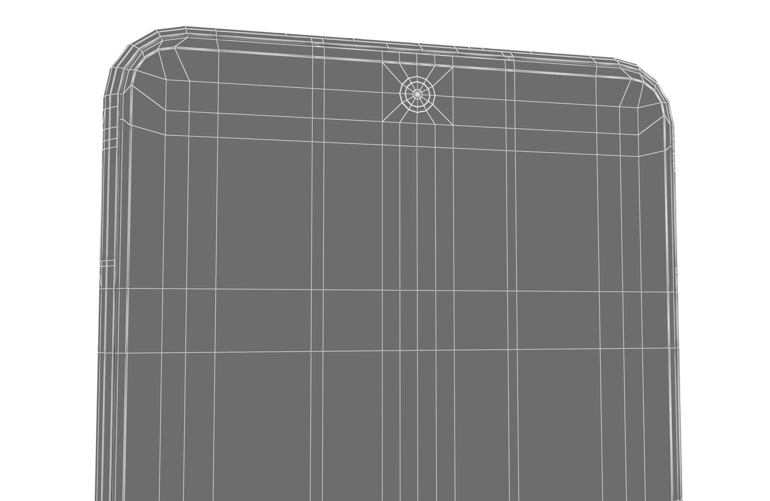 Samsung Galaxy F54 Blue And White Low-poly 3D model_27