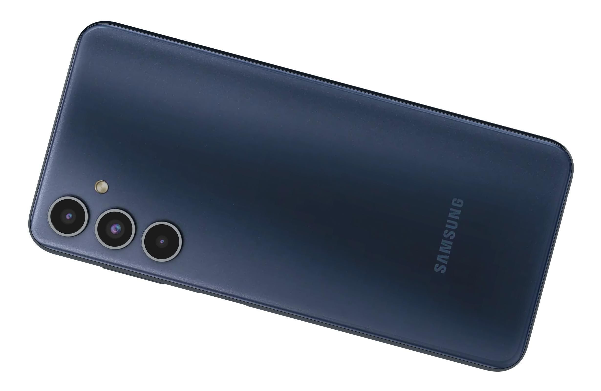 Samsung Galaxy F54 Blue And White Low-poly 3D model_13