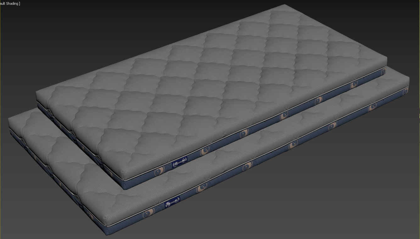Mattress  3D model_4